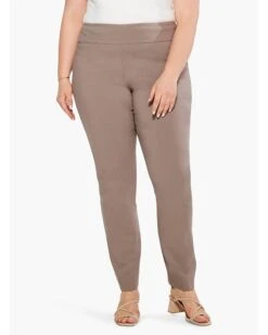 NIC+ZOE Plus Size Wonderstretch Straight Pants