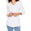 NIC+ZOE Textured Drape Top 2 NIC+ZOE Textured Drape Top -Nic+Zoe 71CRfuB5ITL. AC SR736920