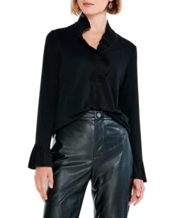 NIC+ZOE Ruffled Up Top