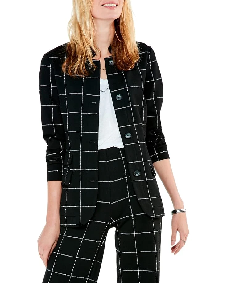 NIC+ZOE Petite Etched Plaid Jacket NIC+ZOE Petite Etched Plaid Jacket -Nic+Zoe 71KWkN chL. AC SR736920