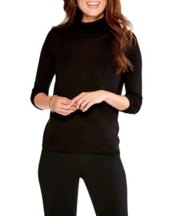 NIC+ZOE Petite Turtleneck Sweater Tee