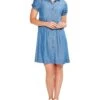 NIC+ZOE Petite Drapey Denim Shirtdress -Nic+Zoe 71ccX2MeOvL. AC SR736920