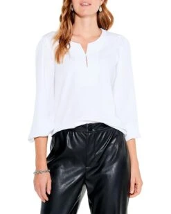 NIC+ZOE Statement Sleeve Top