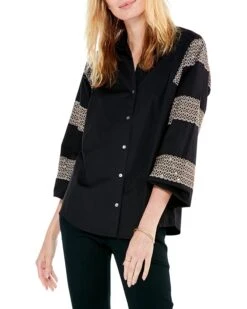 NIC+ZOE Touch Of Sequin Shirt