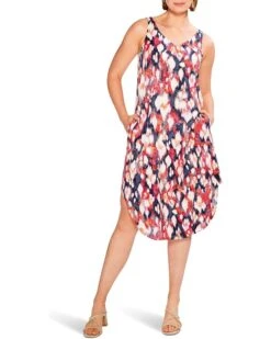 NIC+ZOE Floral Ikat Live In Dress