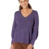 NIC+ZOE Shaker Knit V-Neck Sweater -Nic+Zoe 812A7jVhQNL. AC SR736920