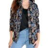 NIC+ZOE Mosaic Mix Knit Blazer -Nic+Zoe 813ZLjayxL. AC SR736920