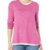 NIC+ZOE Sweet Dreams Long Sleeve Double Layer Tee