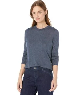 NIC+ZOE Crew Neck Lone Sleeve Sweater Tee