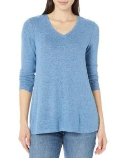 NIC+ZOE Sweet Dreams Long Sleeve V Tee