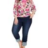 NIC+ZOE Petite Glowing Petals Four-Way Cardigan -Nic+Zoe 819ikh0Cl L. AC SR736920 1