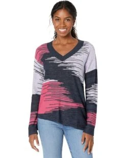 NIC+ZOE Petite Vivid Vibes Sweater
