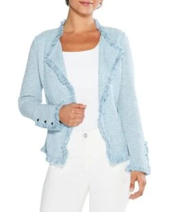 NIC+ZOE Petite Fringe Mix Jacket
