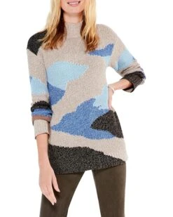 NIC+ZOE Petite Winter Waves Sweater