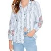 NIC+ZOE Embroidered Skies Shirt 1 NIC+ZOE Embroidered Skies Shirt -Nic+Zoe 81WDPhUMVUL. AC SR736920