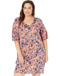NIC+ZOE Plus Size Fruit Toss Dress
