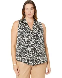 NIC+ZOE Plus Size Textured Night Tank