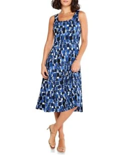 NIC+ZOE Artist Blocks Dress
