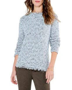 NIC+ZOE Fringe Mix Sweater