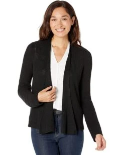 NIC+ZOE Shaker Knit Four-Way Cardigan