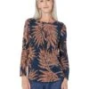 NIC+ZOE Batik Ferns Long Puff Sleeve Tee -Nic+Zoe 81tiBKJsthL. AC SR736920