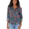 NIC+ZOE Petite Vibrant Garden Crinkle Shirt -Nic+Zoe 81vdFxOV5EL. AC SR736920