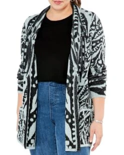 NIC+ZOE Plus Size Here And There Cardigan