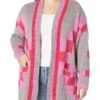 NIC+ZOE Plus Size Checked Away Cardigan -Nic+Zoe 91wFOyHkwL. AC SR736920