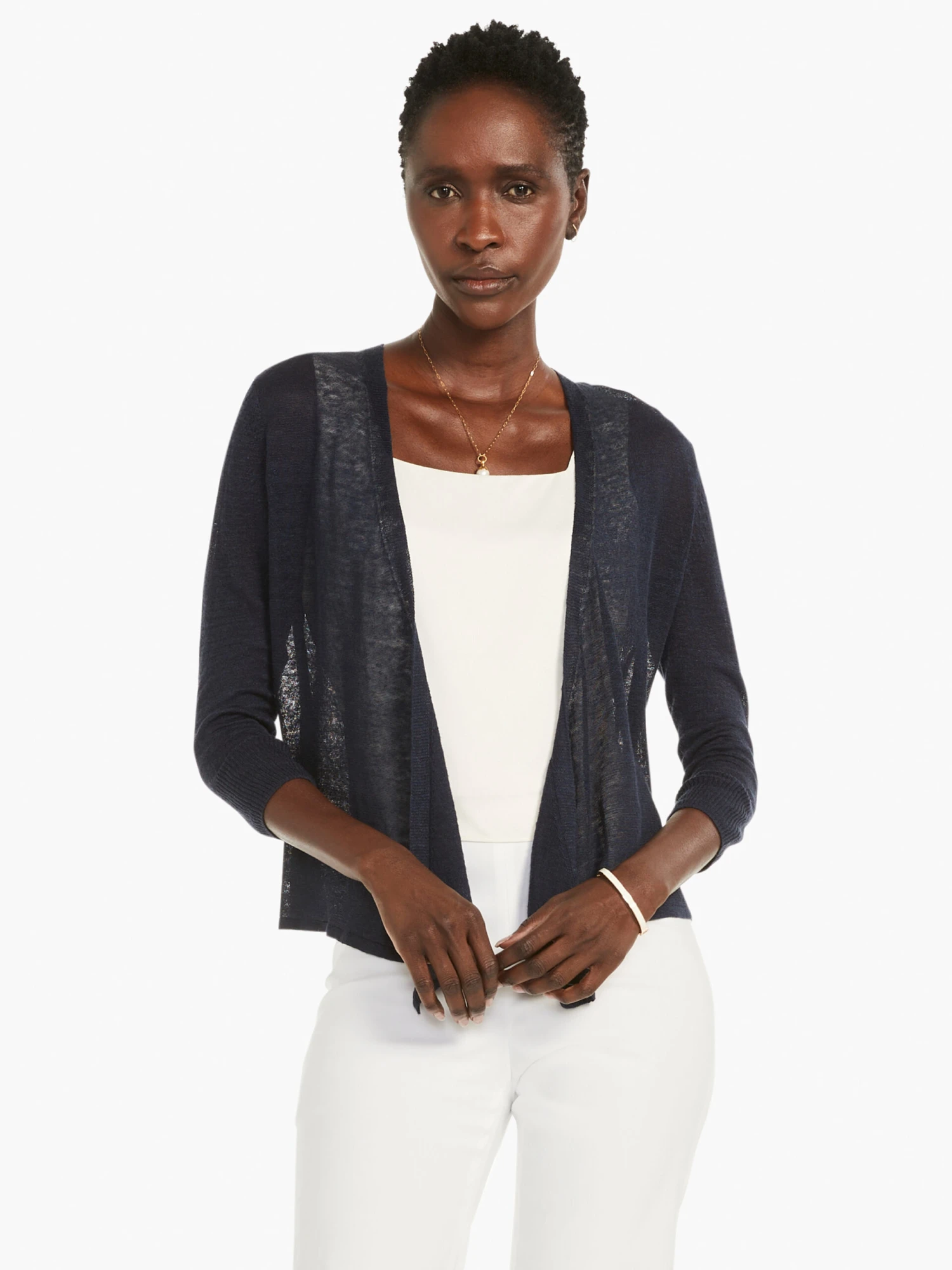 Lightweight 4-Way Cardigan DARK INDIGO Lightweight 4-Way Cardigan DARK INDIGO -Nic+Zoe ALL1107DIDPRODUCT 01 scaled