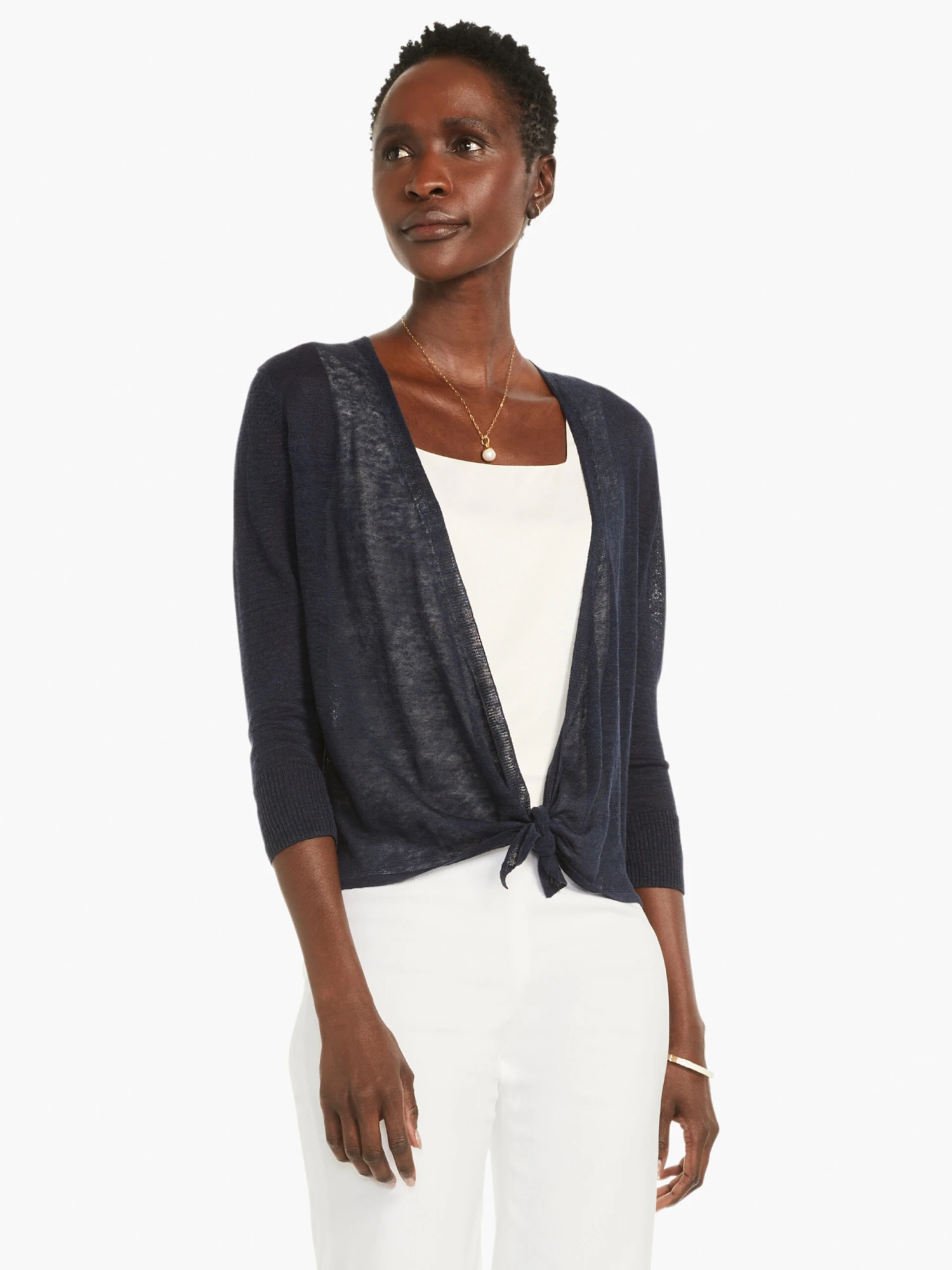 Lightweight 4-Way Cardigan DARK INDIGO Lightweight 4-Way Cardigan DARK INDIGO -Nic+Zoe ALL1107DIDPRODUCT 02 scaled