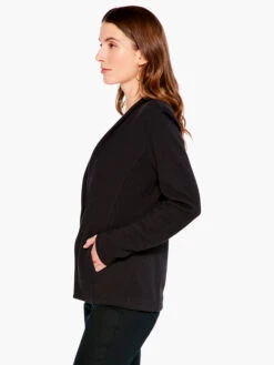 Sleek Knit Jacket BLACK ONYX -Nic+Zoe ALL1166BLACK20ONYXPRODUCT 02