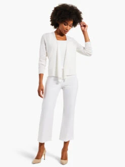 All Year 4-Way Cardigan PAPER WHITE -Nic+Zoe ALL1169PWHPRODUCT 04