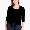 All Year 4-Way Cardigan -Nic+Zoe ALL1169WBLXPRODUCT 01