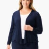 All Year 4-Way Cardigan DARK INDIGO 2 All Year 4-Way Cardigan DARK INDIGO -Nic+Zoe ALL1169WDIDPRODUCT 01