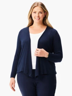 All Year 4-Way Cardigan DARK INDIGO