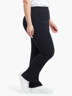 Perfect Knit Pant BLACK ONYX 4 Perfect Knit Pant BLACK ONYX -Nic+Zoe ALL1330WBLXPRODUCT 03