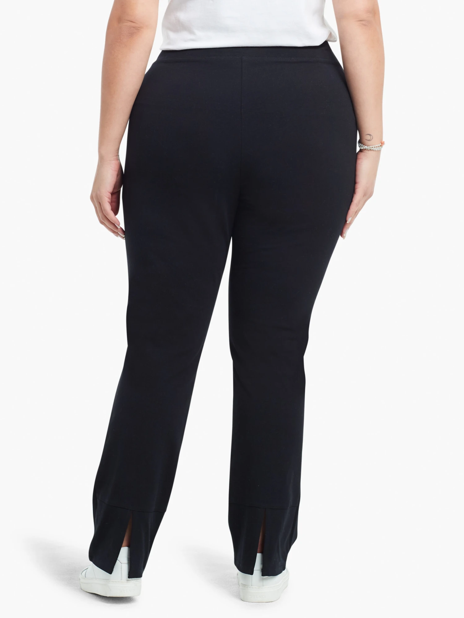 Perfect Knit Pant BLACK ONYX Perfect Knit Pant BLACK ONYX -Nic+Zoe ALL1330WBLXPRODUCT 04 scaled