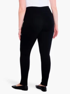 28" Ponte Ankle Legging BLACK ONYX -Nic+Zoe ALL1340WBLXPRODUCT 03