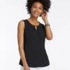 Easy Keyhole Top -Nic+Zoe ALL1670BLXPRODUCT 01