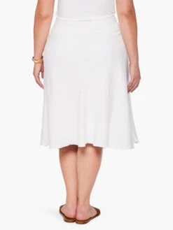 Summer Fling Flirt Skirt PAPER WHITE -Nic+Zoe ALL1720WPWHPRODUCT 04