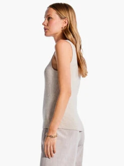 Rib Sweater Tank SANDSHELL -Nic+Zoe F231106SSHPRODUCT 02