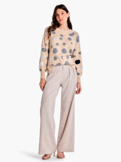 Sweet Spot Sweater NEUTRAL MULTI -Nic+Zoe F231108NUMPRODUCT 04