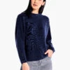 Shaker Knit Mock Sweater 1 Shaker Knit Mock Sweater -Nic+Zoe F231116DIDPRODUCT 01