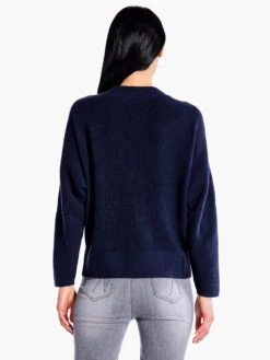 Shaker Knit Mock Sweater -Nic+Zoe F231116DIDPRODUCT 03