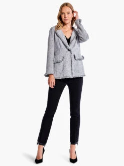 Fringe Mix Knit Blazer REFLECTION 6 Fringe Mix Knit Blazer REFLECTION -Nic+Zoe F231138RFLPRODUCT 04
