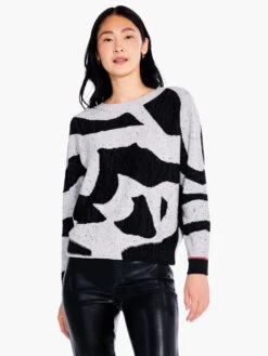 Dusk Days Sweater BLACK MULTI