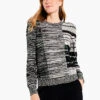 Mixed Musings Sweater BLACK MULTI 1 Mixed Musings Sweater BLACK MULTI -Nic+Zoe F231147BLMPRODUCT 01