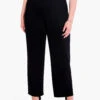 29" Drapey Ponte Wide Leg Ankle Pant BLACK ONYX 2 29" Drapey Ponte Wide Leg Ankle Pant BLACK ONYX -Nic+Zoe F231352WBLXPRODUCT 01