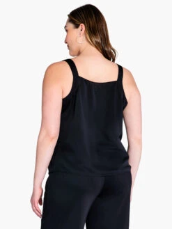 Elevated Cami BLACK ONYX 4 Elevated Cami BLACK ONYX -Nic+Zoe F231614WBLXPRODUCT 03