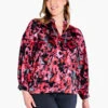Glowing Garden Top PINK MULTI -Nic+Zoe F231631WPKMPRODUCT 01